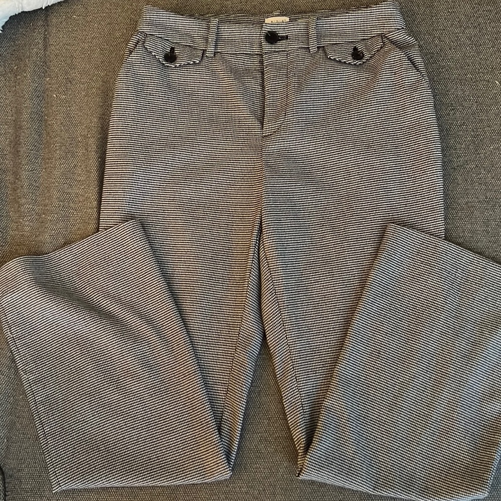Houndstooth work pants